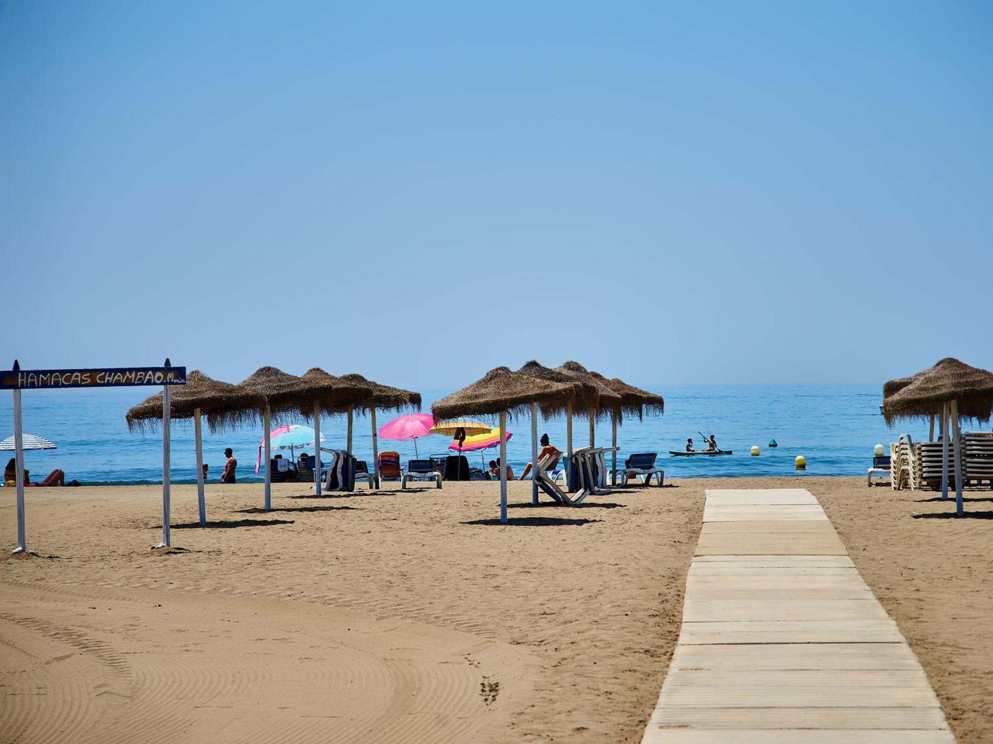 Lovely Studio With Seaview 700M From The Beach La Cala Del Moral Exteriör bild