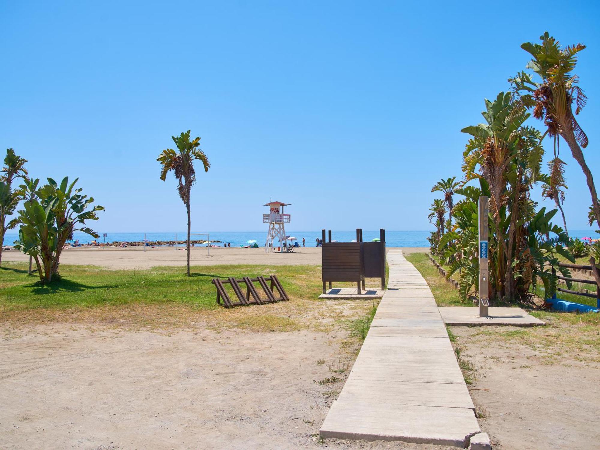 Lovely Studio With Seaview 700M From The Beach La Cala Del Moral Exteriör bild