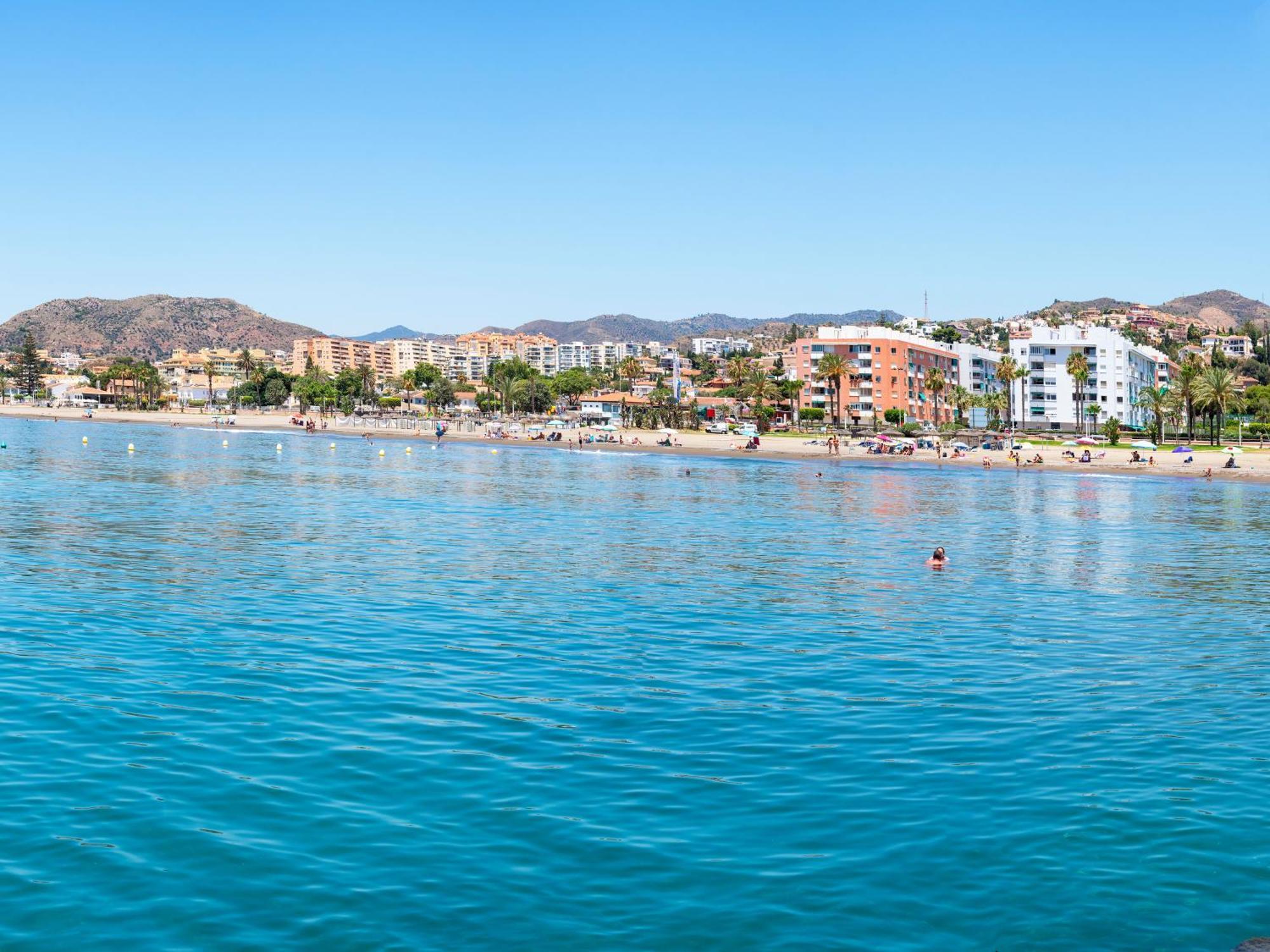 Lovely Studio With Seaview 700M From The Beach La Cala Del Moral Exteriör bild