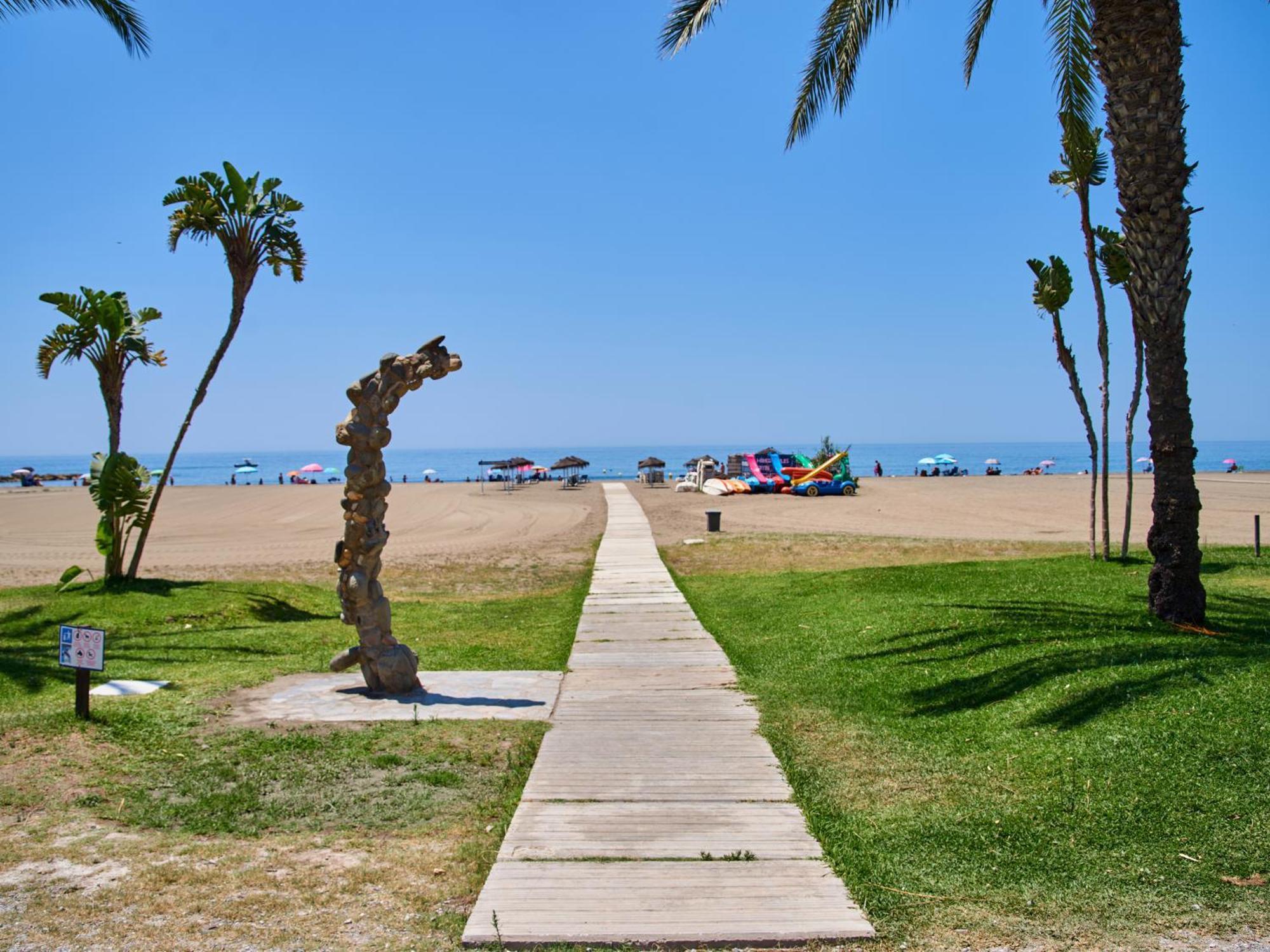Lovely Studio With Seaview 700M From The Beach La Cala Del Moral Exteriör bild